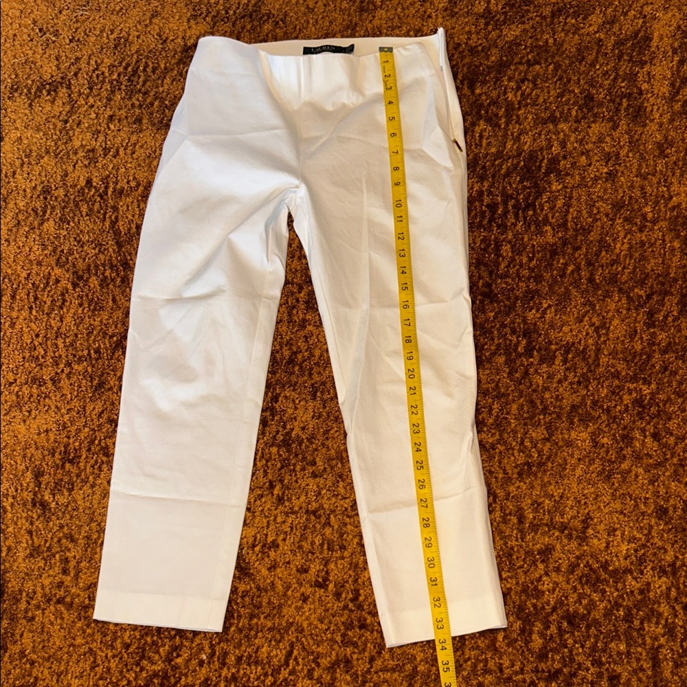 Lauren Ralph Lauren Crisp White Chinos - Picture 4 of 9